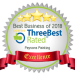 3 best rated business 2018 award medallion.